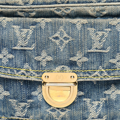 Louis Vuitton Monogram Denim Bum Bag Blue 10 of 15