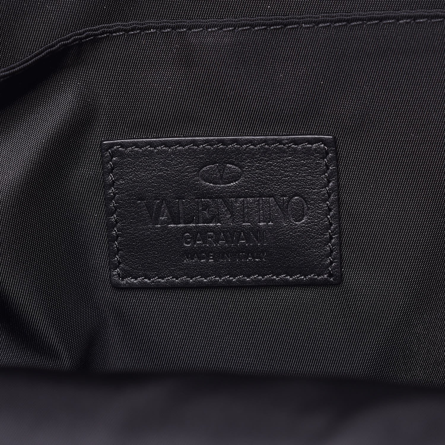 Valentino Garavani Nylon VLTN Rockstud Backpack Black 6 of 6