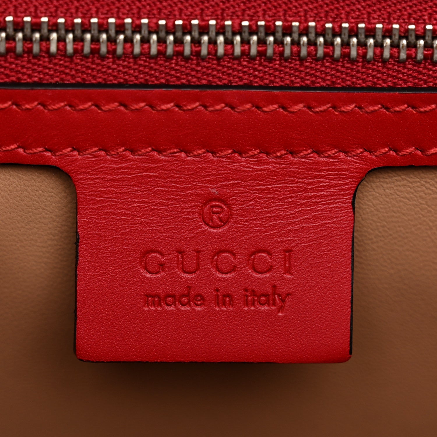Gucci Calfskin Snakeskin Small Lilith Top Handle Bag Red 6 of 10