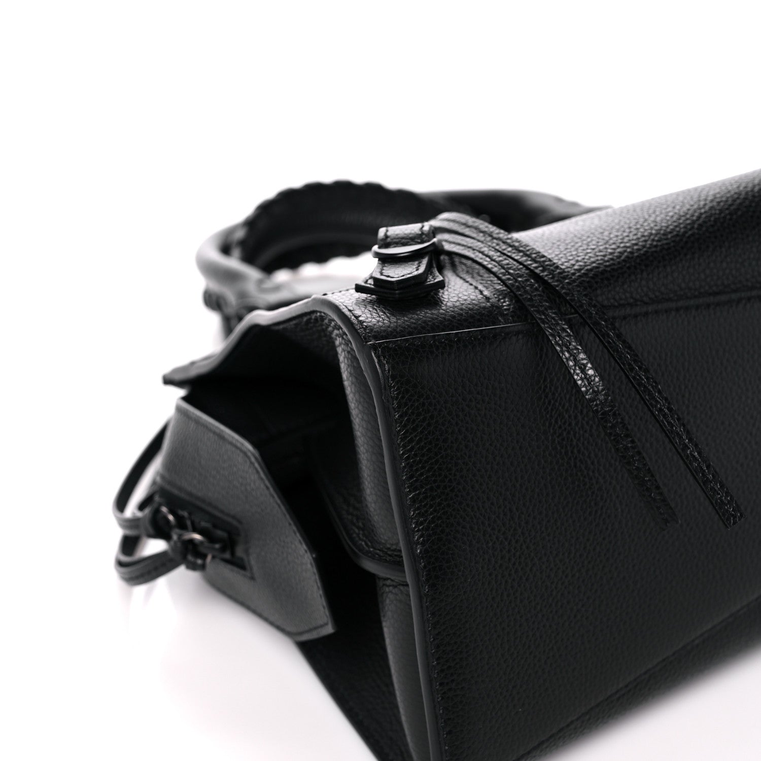 Balenciaga Grained Calfskin Neo Classic Black Hardware S City Black 10 of 14