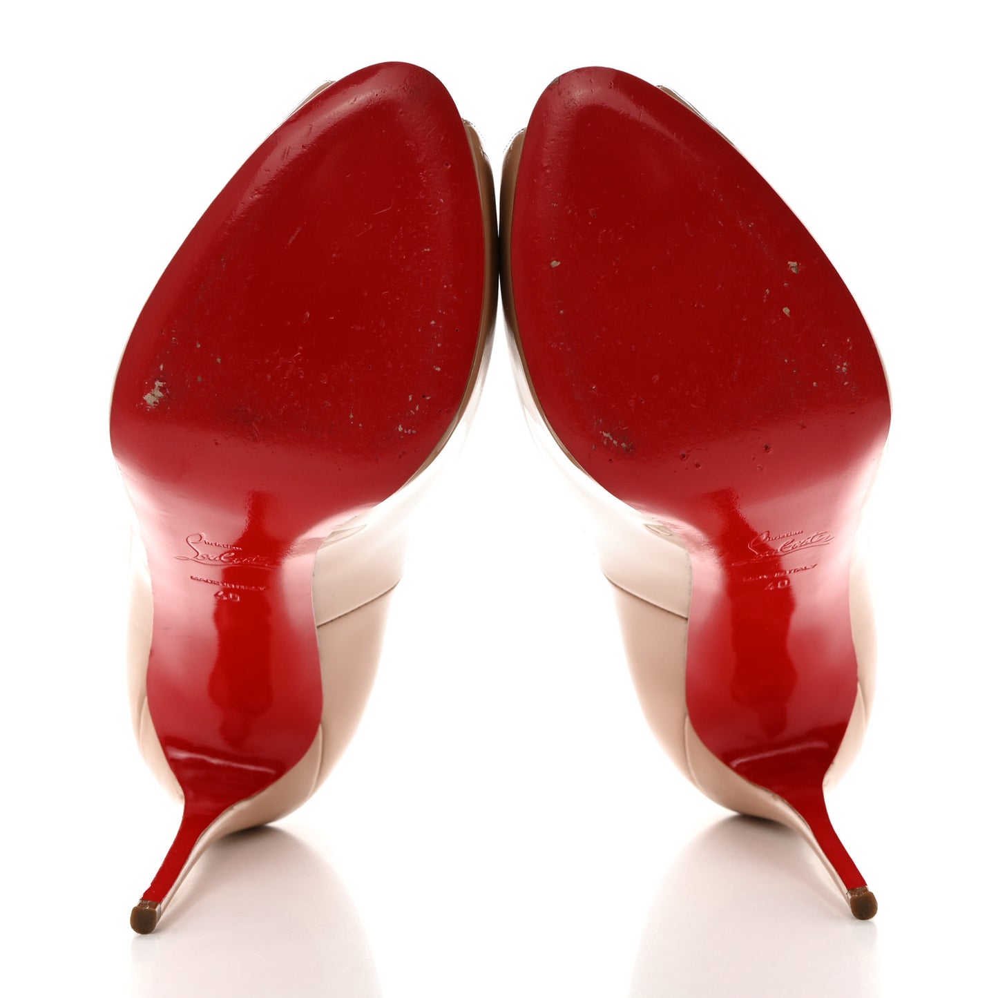 Patent New Very Prive 120 Pumps 40 Nude