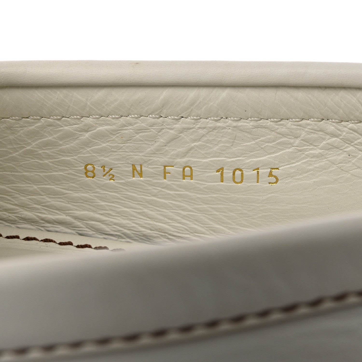 Louis Vuitton Calfskin Mens Monte Carlo Car Shoe Moccasin Loafers 8.5 White 6 of 12