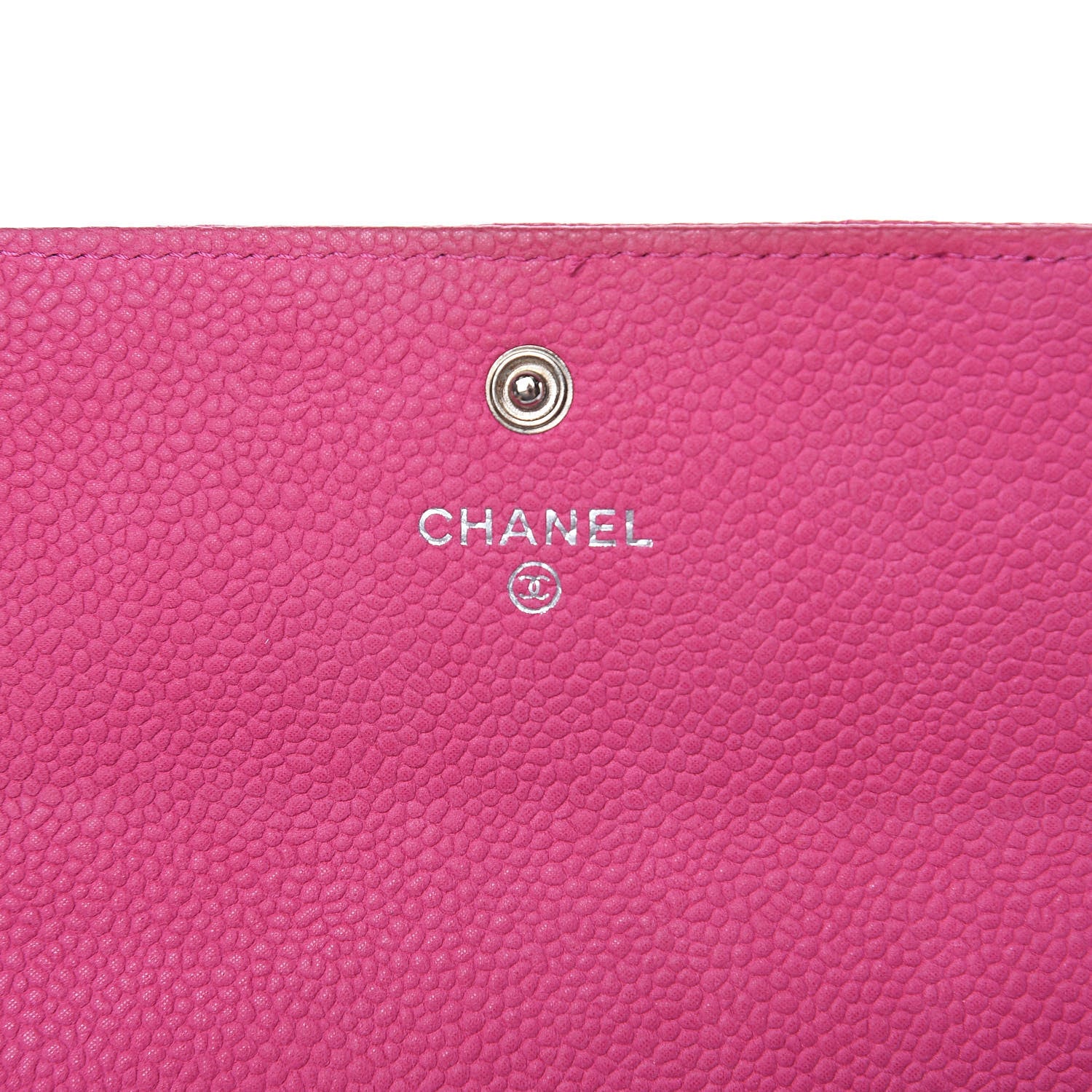 Chanel Iridescent Caviar Quilted Large Flap Wallet Pink 7 of 13