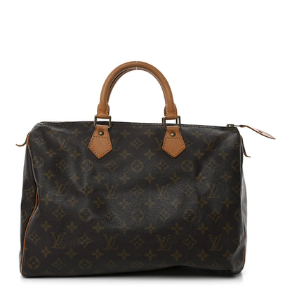 Louis Vuitton Monogram Speedy 35 1 of 13