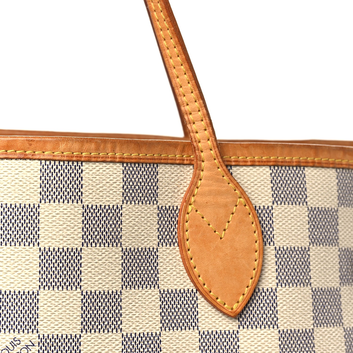 Louis Vuitton Damier Azur Neverfull MM 9 of 10