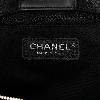 Chanel Calfskin Perforated Up In The Air Tote Black 6 of 10