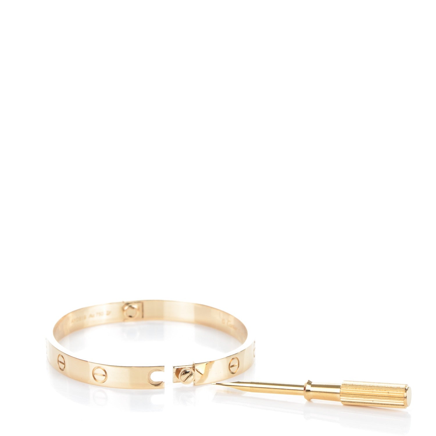 Cartier 18K Yellow Gold LOVE Bracelet 17 6 of 6