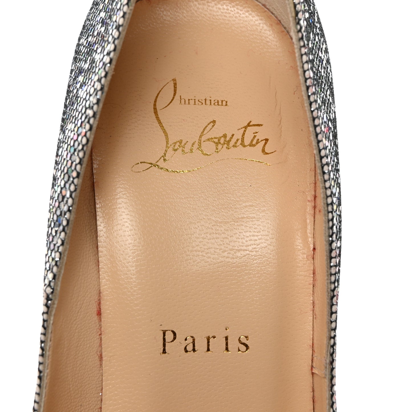 Nappa Strass So Kate Pumps 35.5 Silver