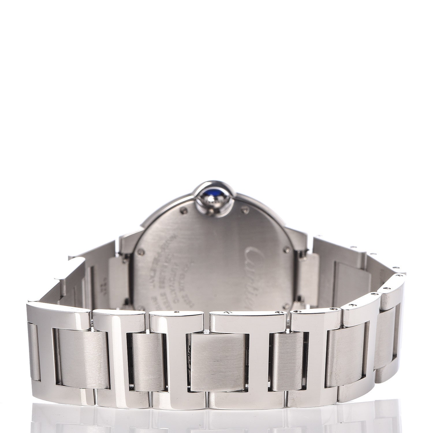 Cartier Stainless Steel 36mm Ballon Bleu De Automatic Watch 4 of 8