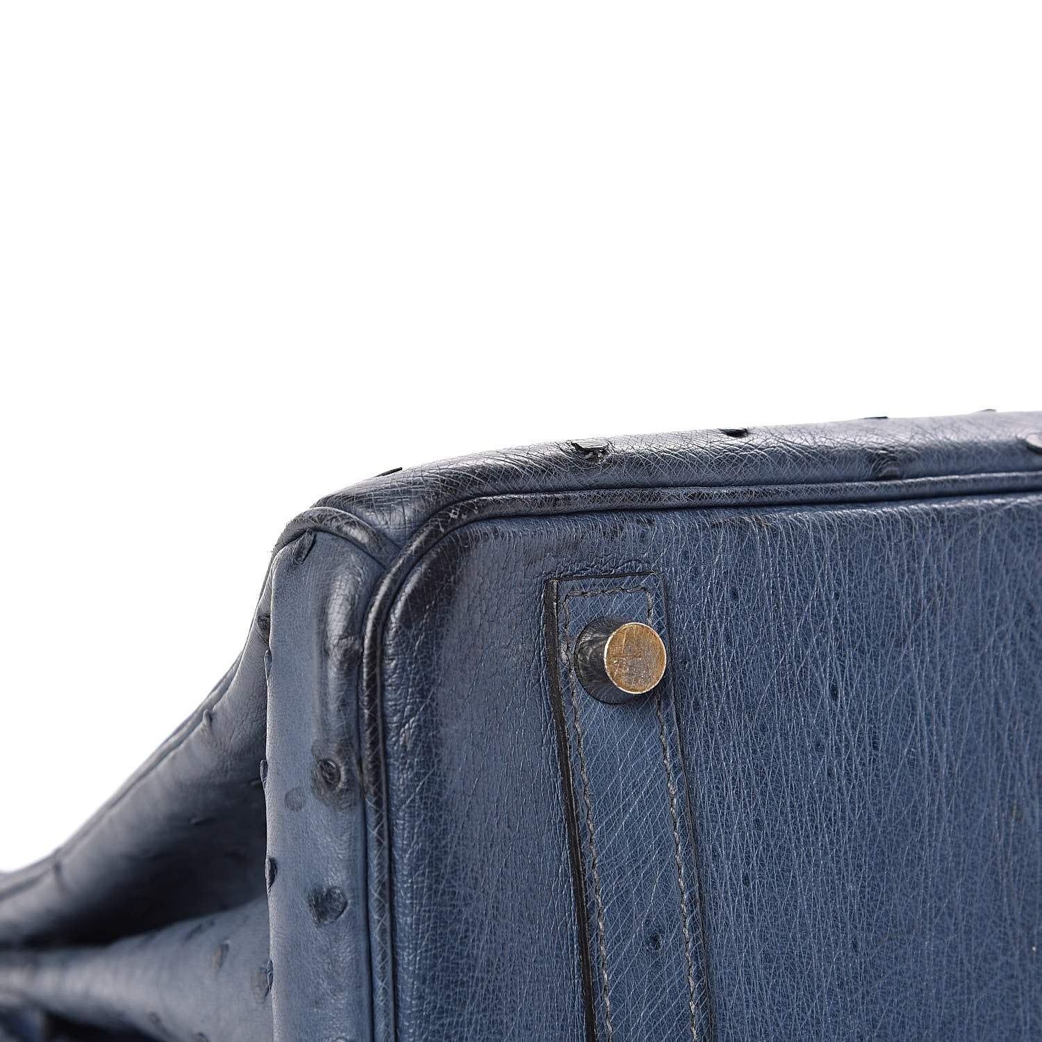 Hermes Ostrich Birkin 30 Bleu Roi 25 of 30