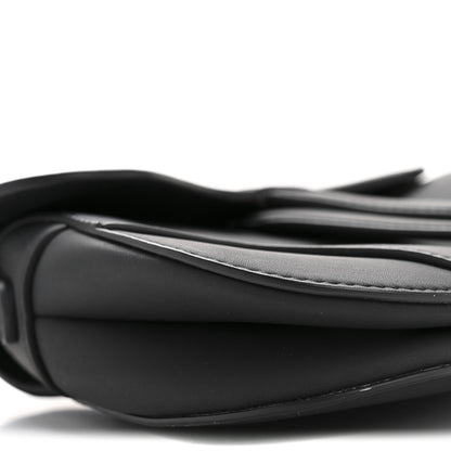Christian Dior Ultra Matte Calfskin Mini Saddle Bag Black 9 of 12