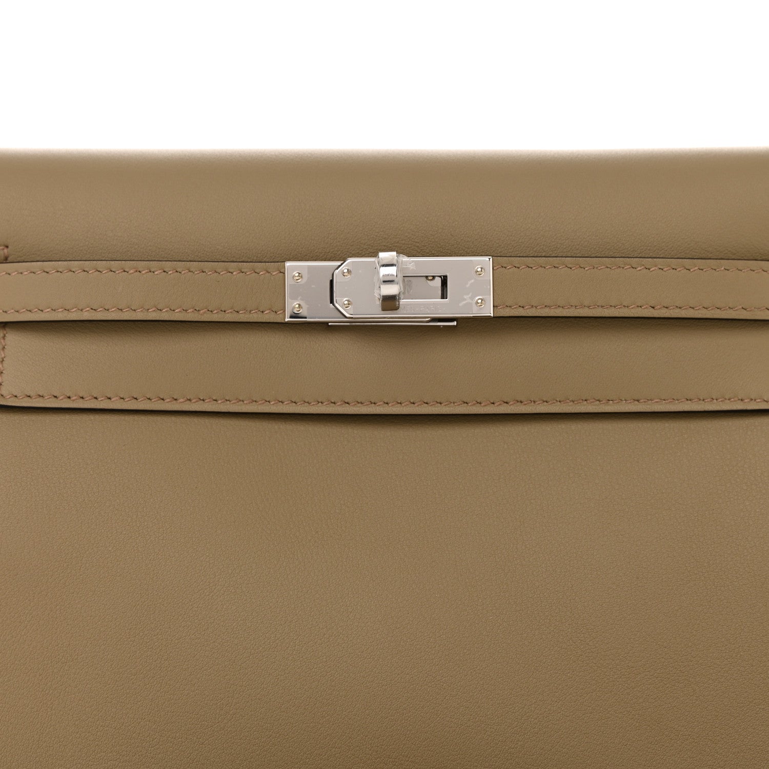 Hermes Swift Kelly Danse Anate Fringed Belt Bag Beige Marfa 8 of 12
