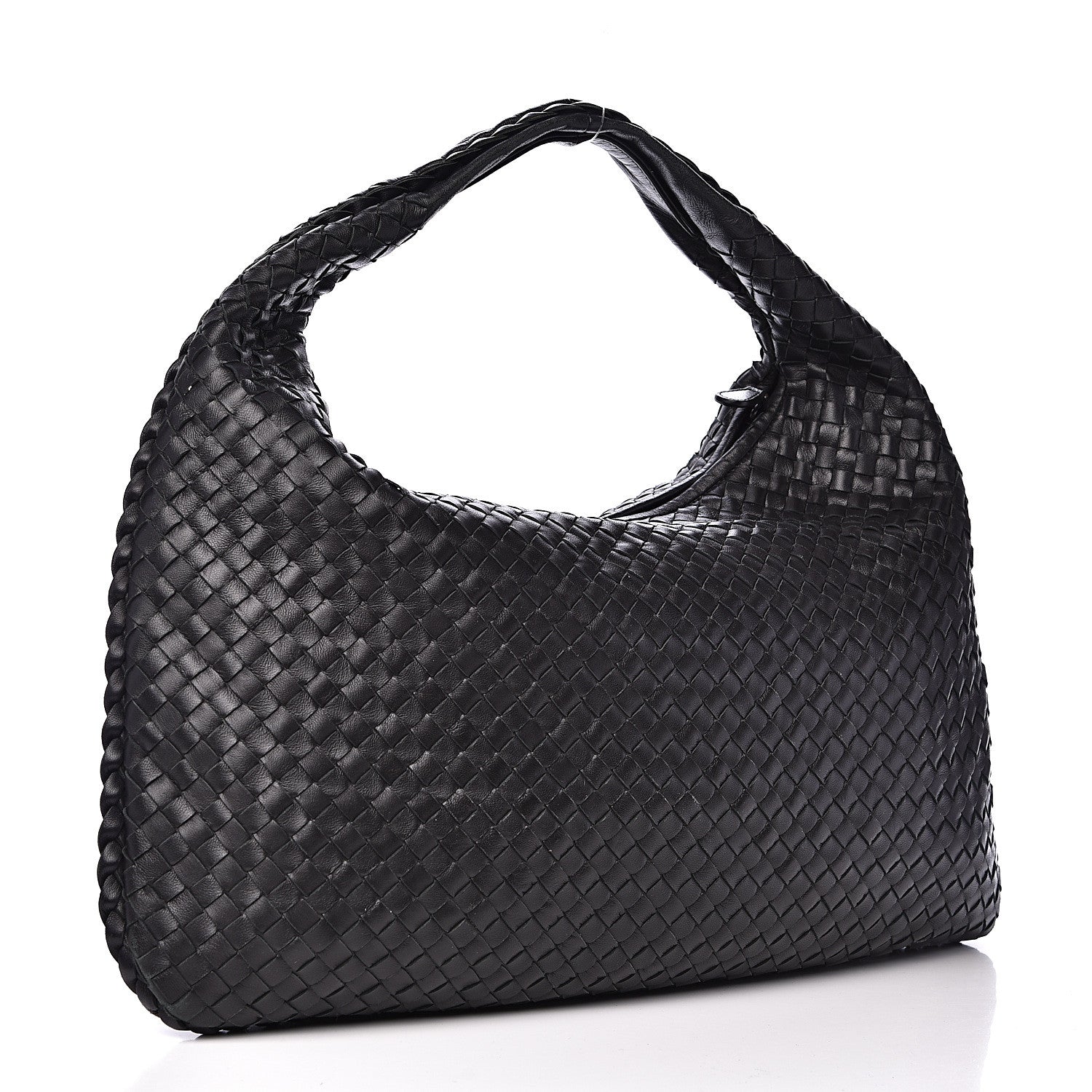 Bottega Veneta Nappa Intrecciato Large Veneta Hobo Black 2 of 10