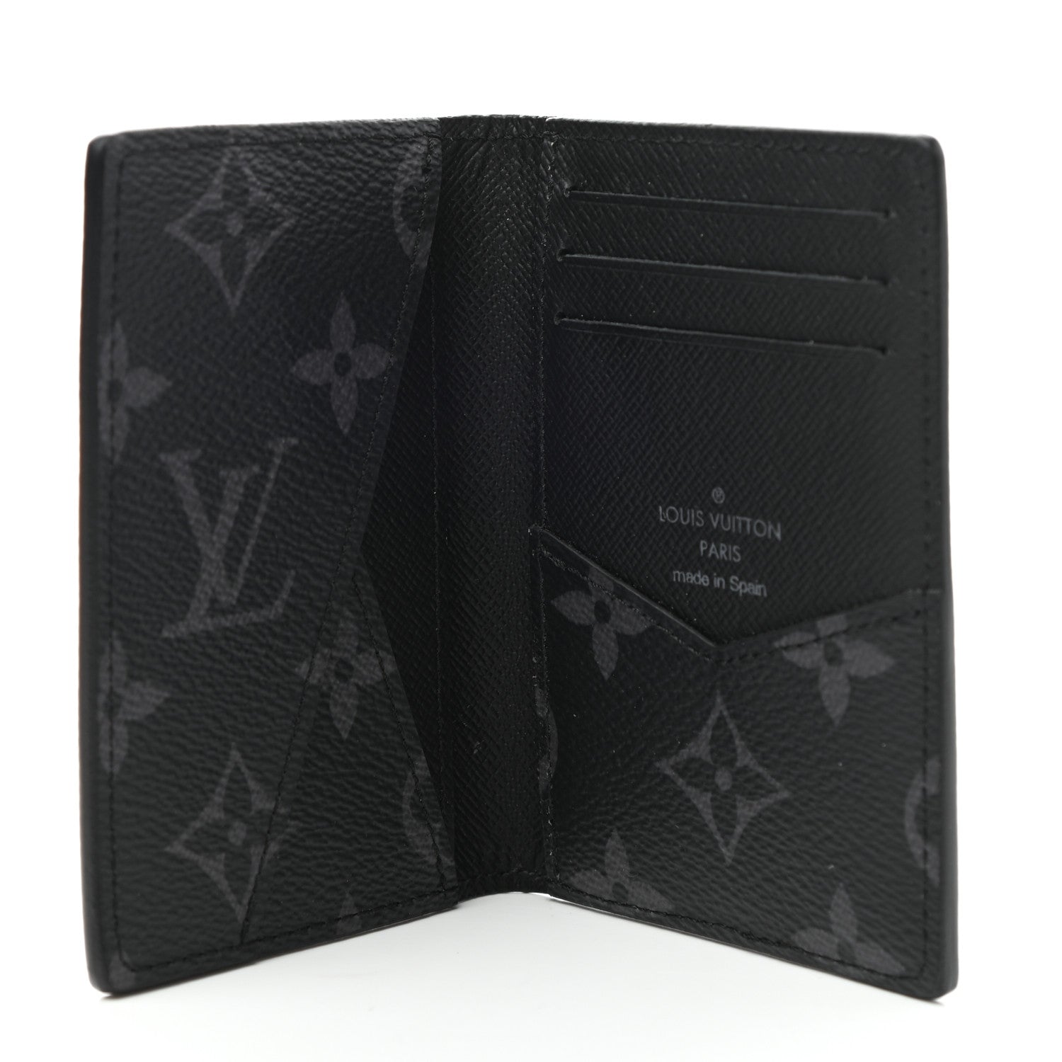 Louis Vuitton Epi Monogram Eclipse Pocket Organizer Blue 5 of 7