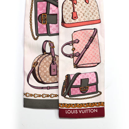 Louis Vuitton Silk Monogram Tribute To Bandeau Pink 2 of 3