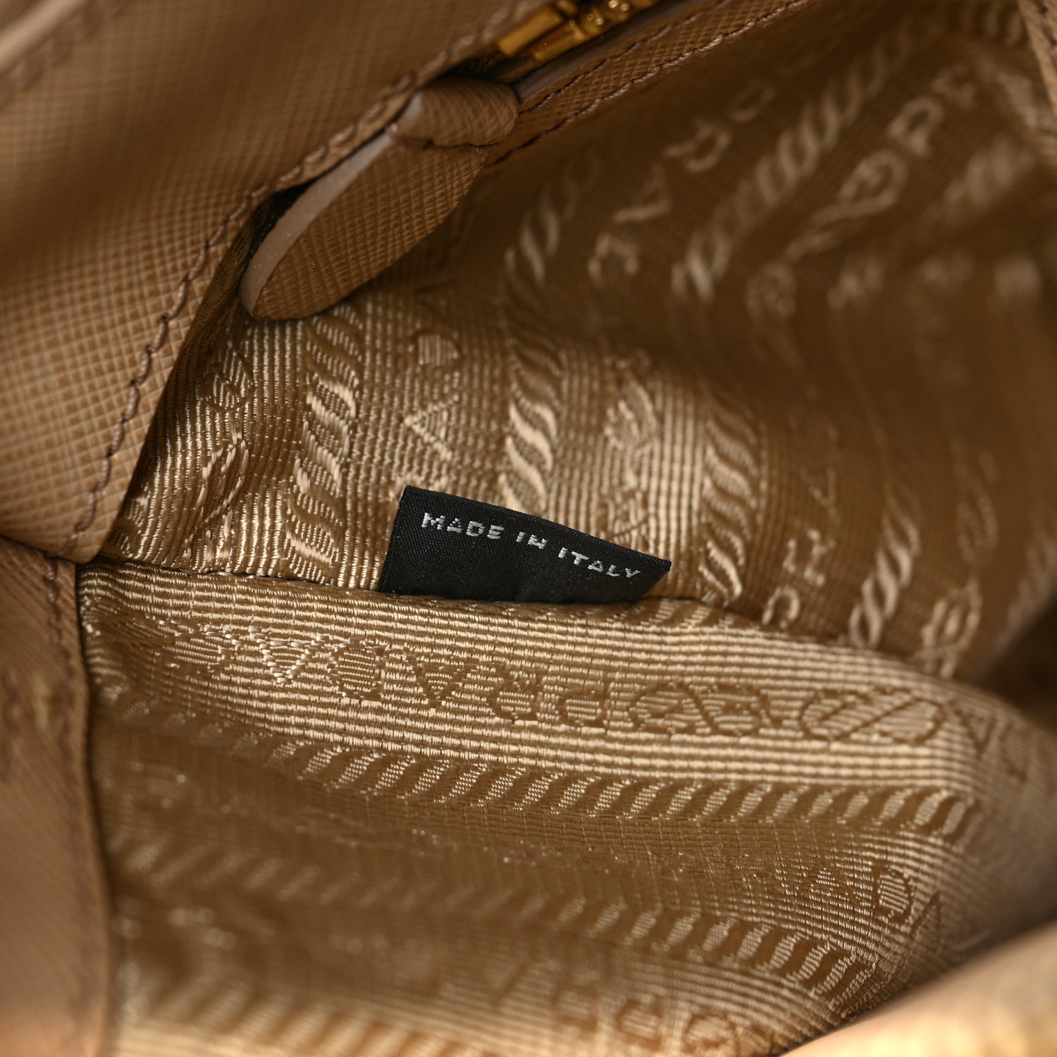 Prada Saffiano Medium Galleria Double Zip Tote Sabbia 7 of 12