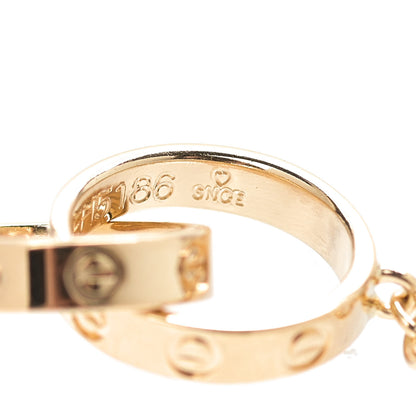 Cartier 18K Yellow Gold Interlocking LOVE Bracelet 5 of 6