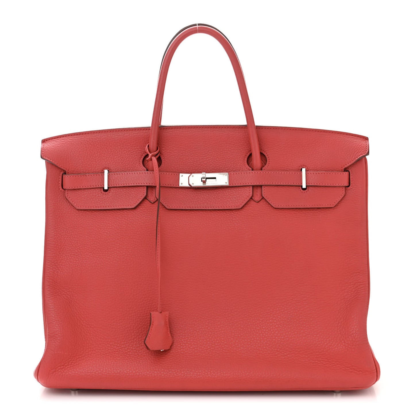 Taurillon Clemence Birkin 40 Rouge Venetian