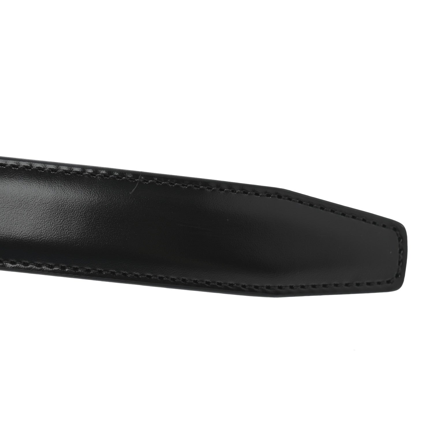 Celine Box Calfskin Medium 25mm Triomphe Belt 70 28 Black 7 of 8