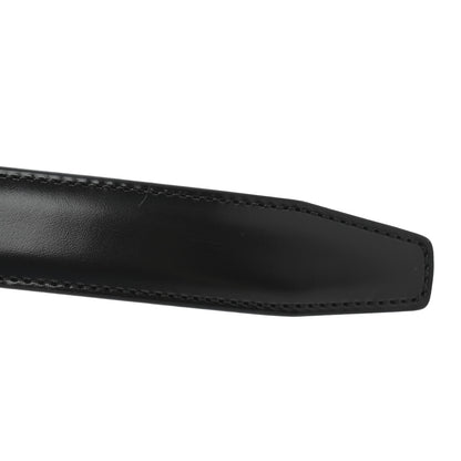 Celine Box Calfskin Medium 25mm Triomphe Belt 70 28 Black 7 of 8