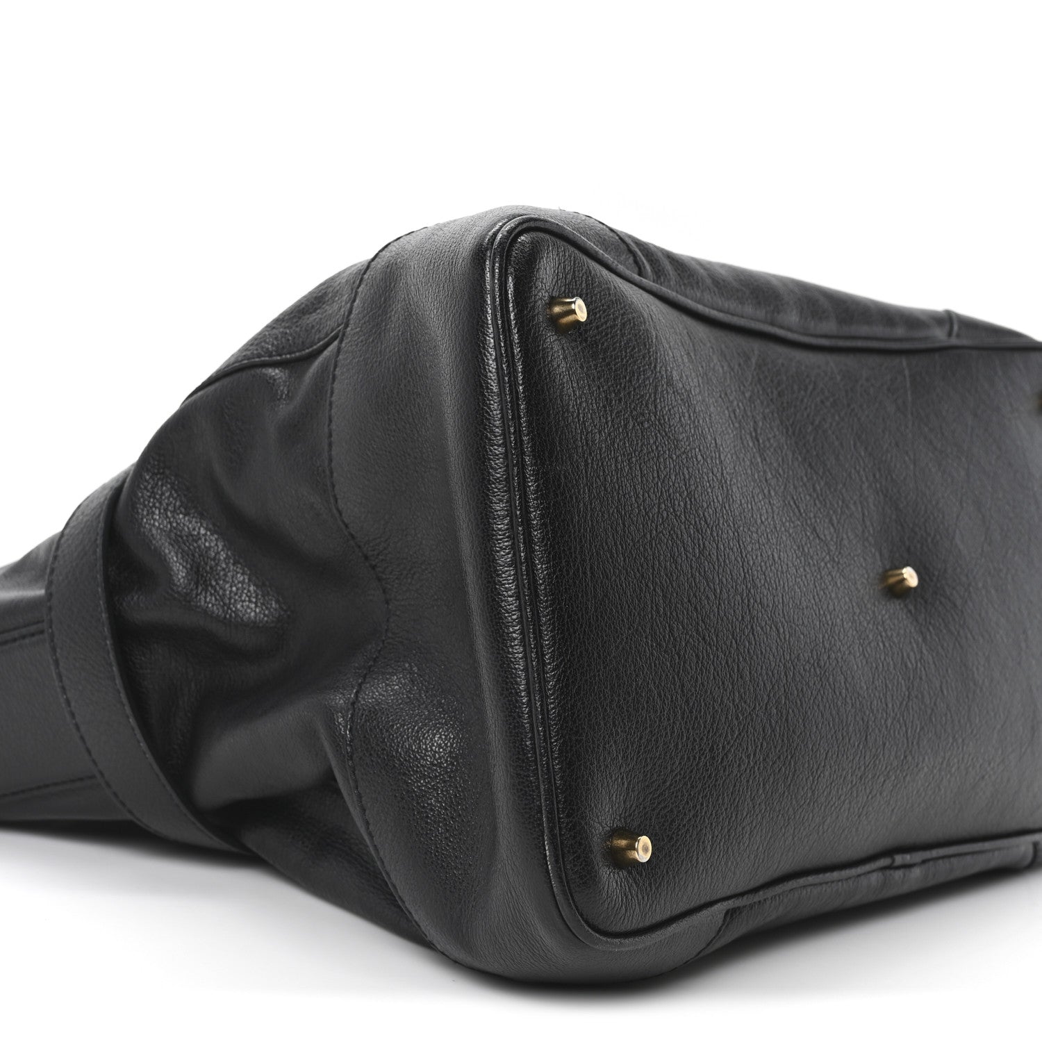 Burberry Grainy Calfskin Larsen Shoulder Bag Black 10 of 11