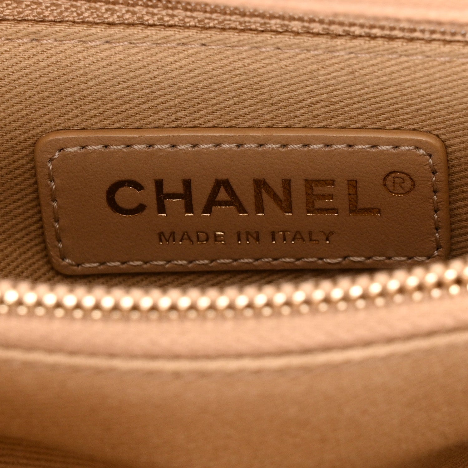 Chanel Caviar Lizard Embossed Quilted Small Coco Handle Flap Beige 6 of 12