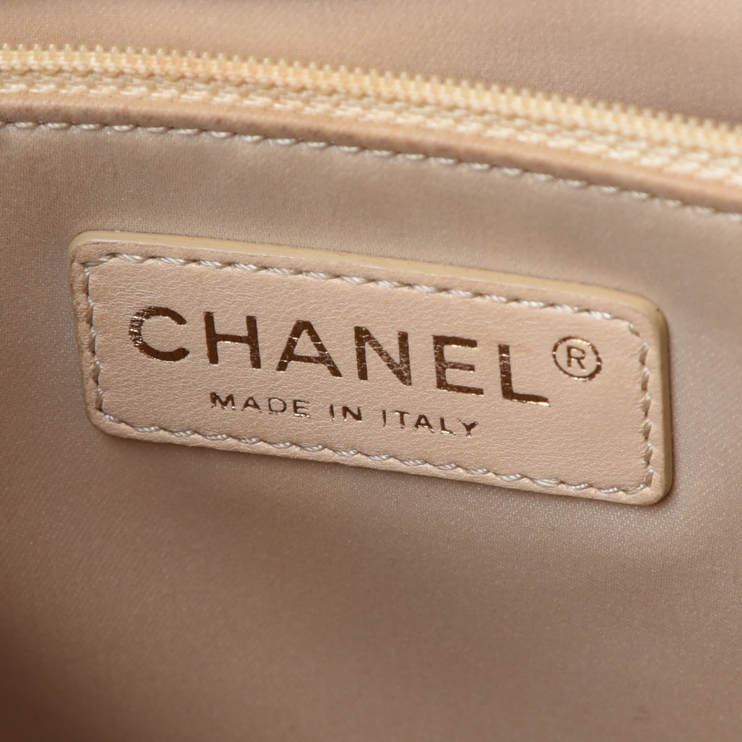 Chanel Caviar Quilted Grand Shopping Tote GST Beige Clair 8 of 27