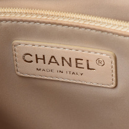 Chanel Caviar Quilted Grand Shopping Tote GST Beige Clair 8 of 27