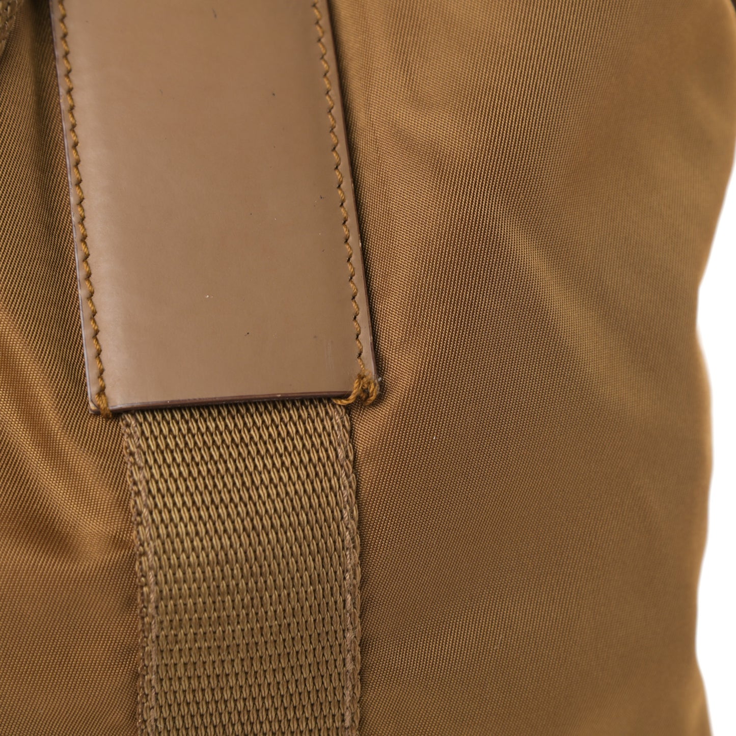Nylon Vela Tote Tabacco