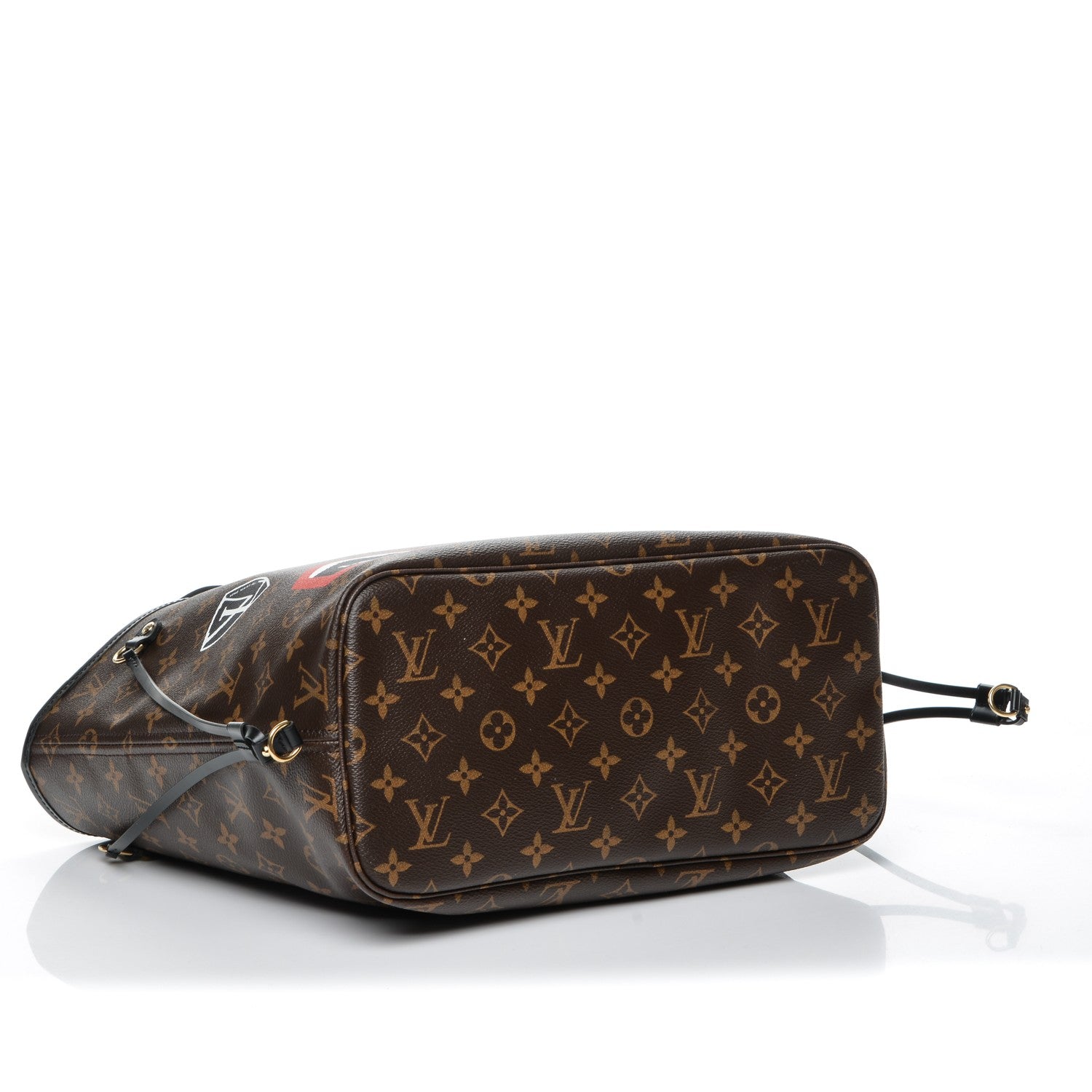 Louis Vuitton Monogram World Tour Neverfull MM 4 of 8