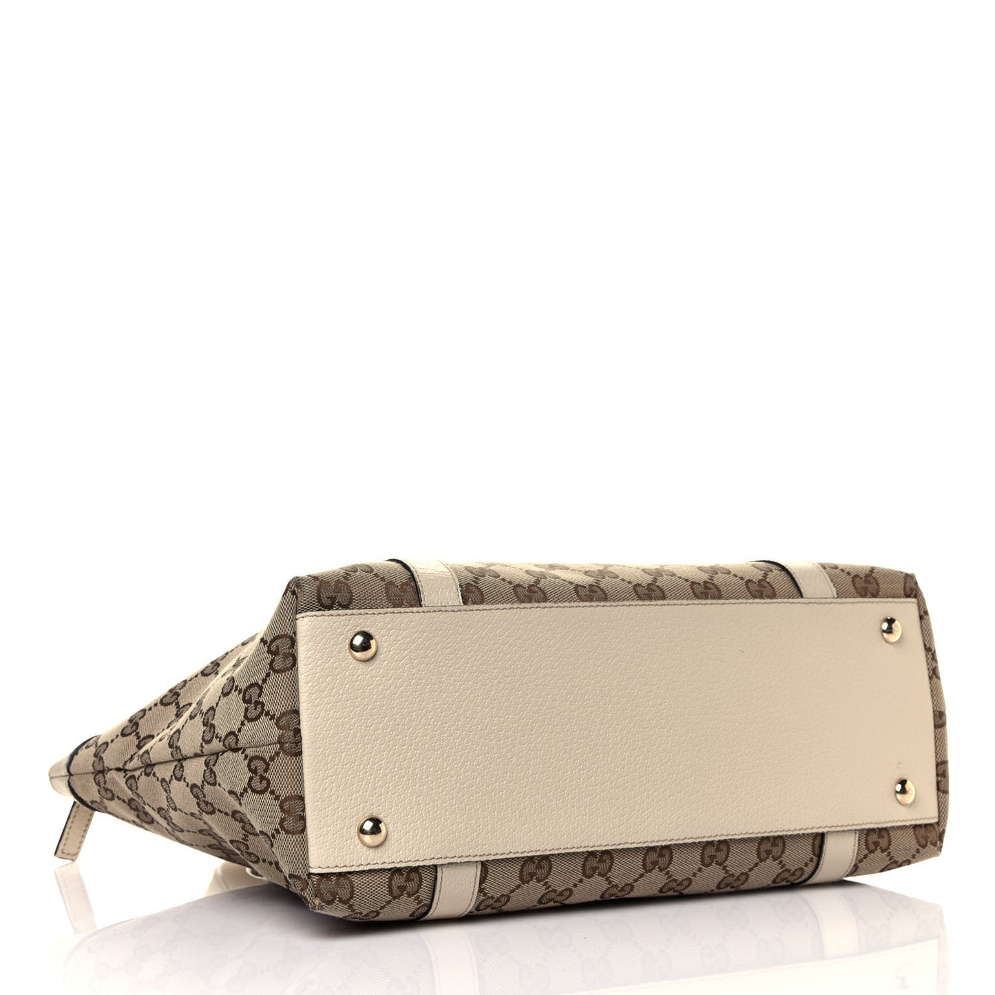 Monogram Medium Abbey Tote Off White