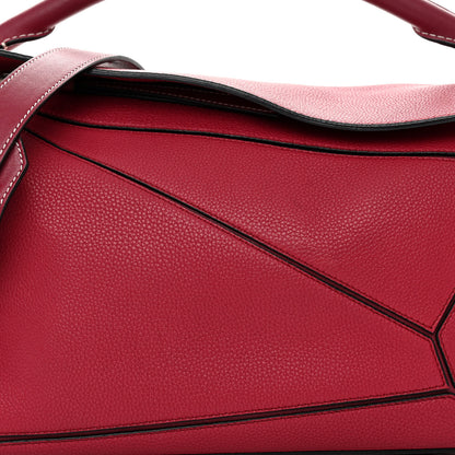 Loewe Calfskin Medium Puzzle Bag Rouge 8 of 18
