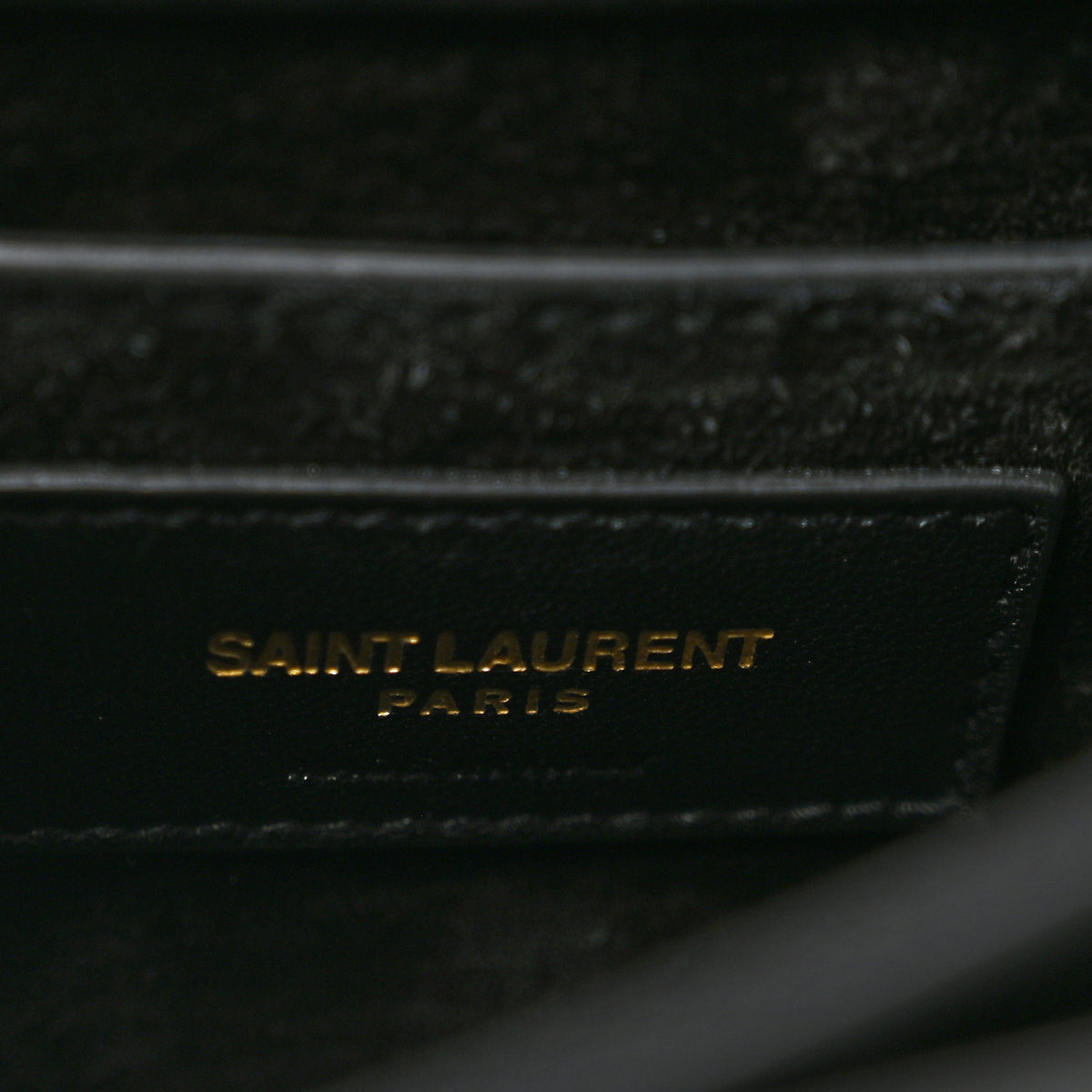 Saint Laurent Calfskin Medium Monogram Sunset Black 6 of 13