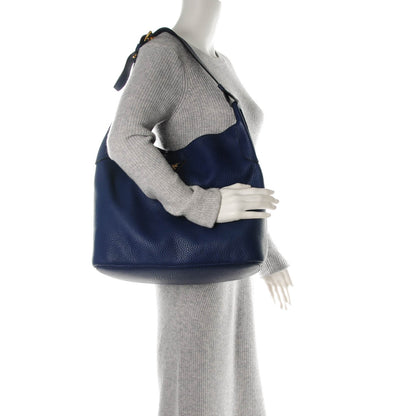 Prada Vitello Daino Hobo Inchiostro 2 of 10