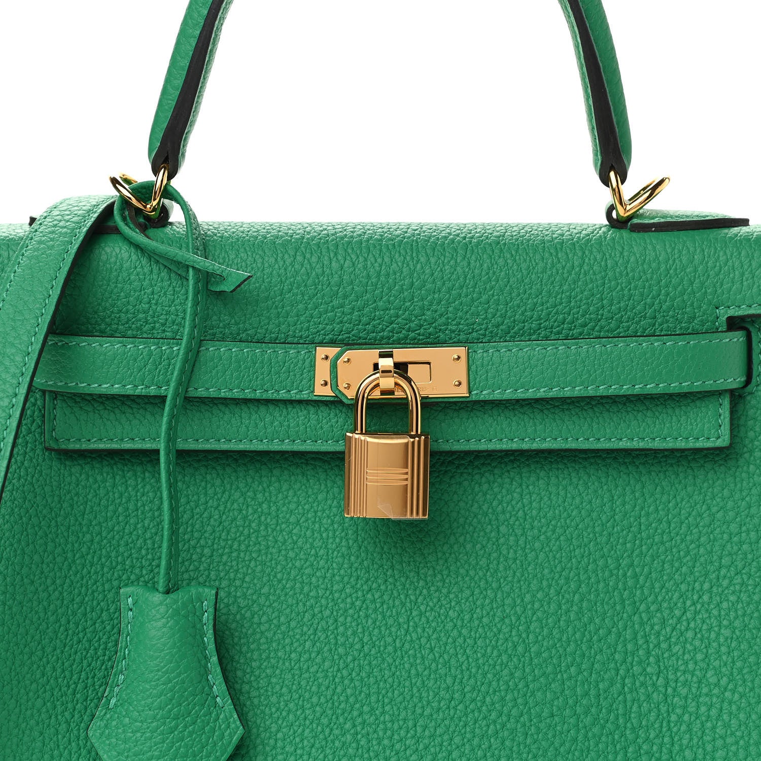 Hermes Togo Kelly Retourne 25 Menthe 8 of 11