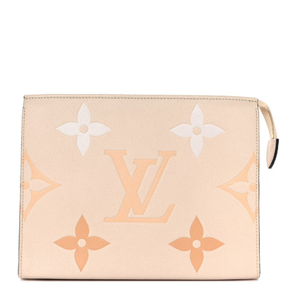 Louis Vuitton Empreinte Monogram Giant By The Pool Toiletry Pouch 26 Cream Saffron 1 of 8