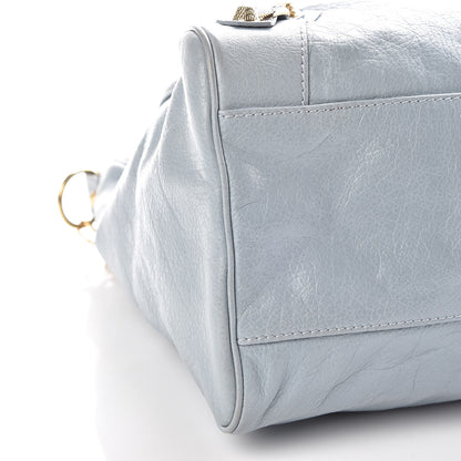 Balenciaga Agneau Giant 12 Gold Hardware Velo Bleu Opaline 9 of 10