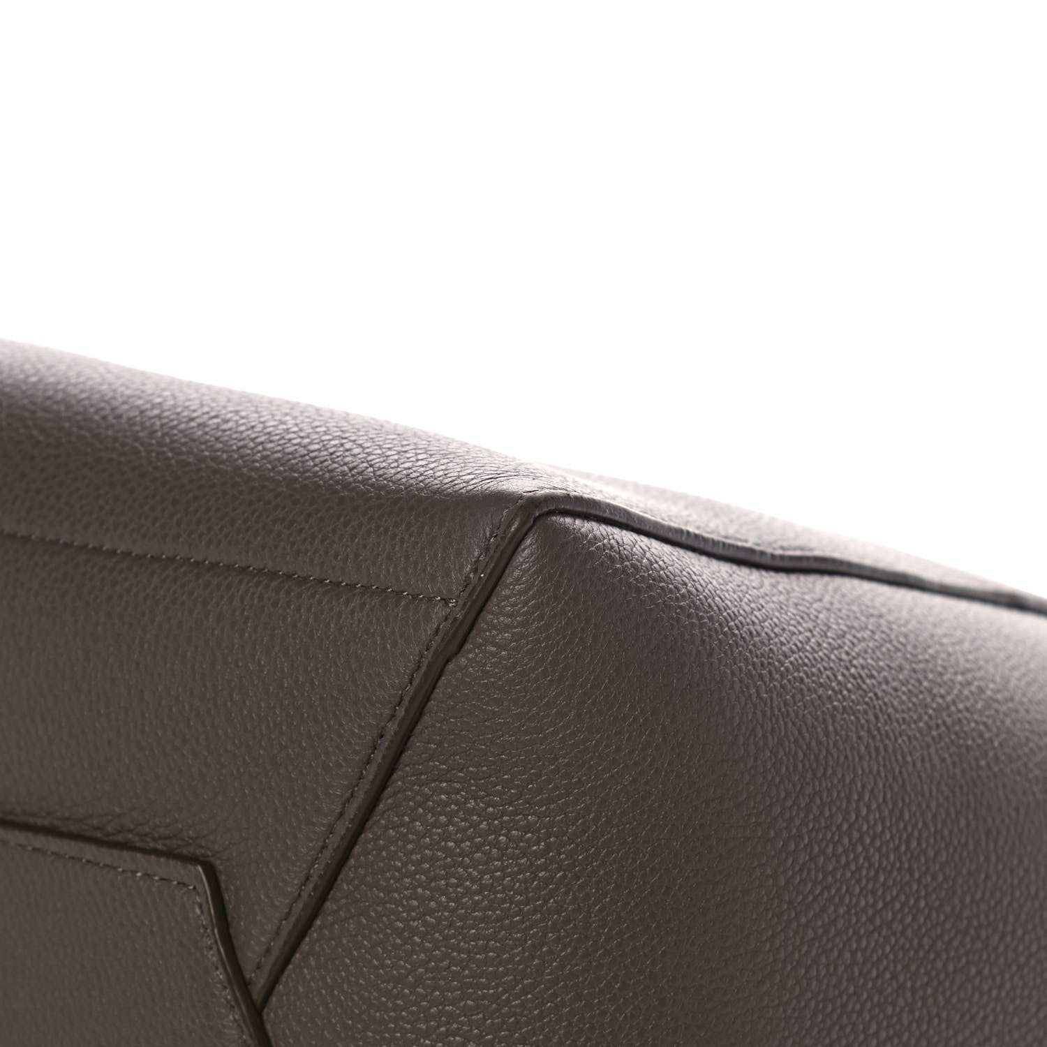 Celine Soft Grained Calfskin Sangle Bucket Bag Taupe 10 of 14