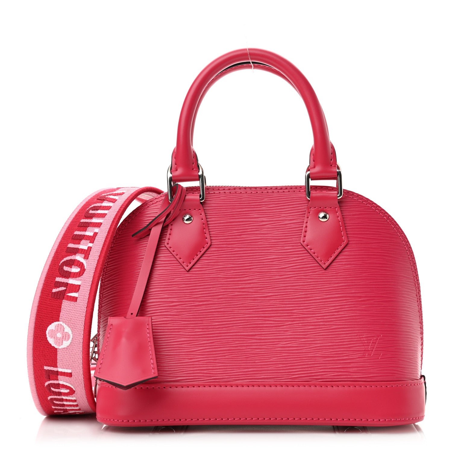 Louis Vuitton Epi Jacquard Alma BB Rose Pondicherry 1 of 9