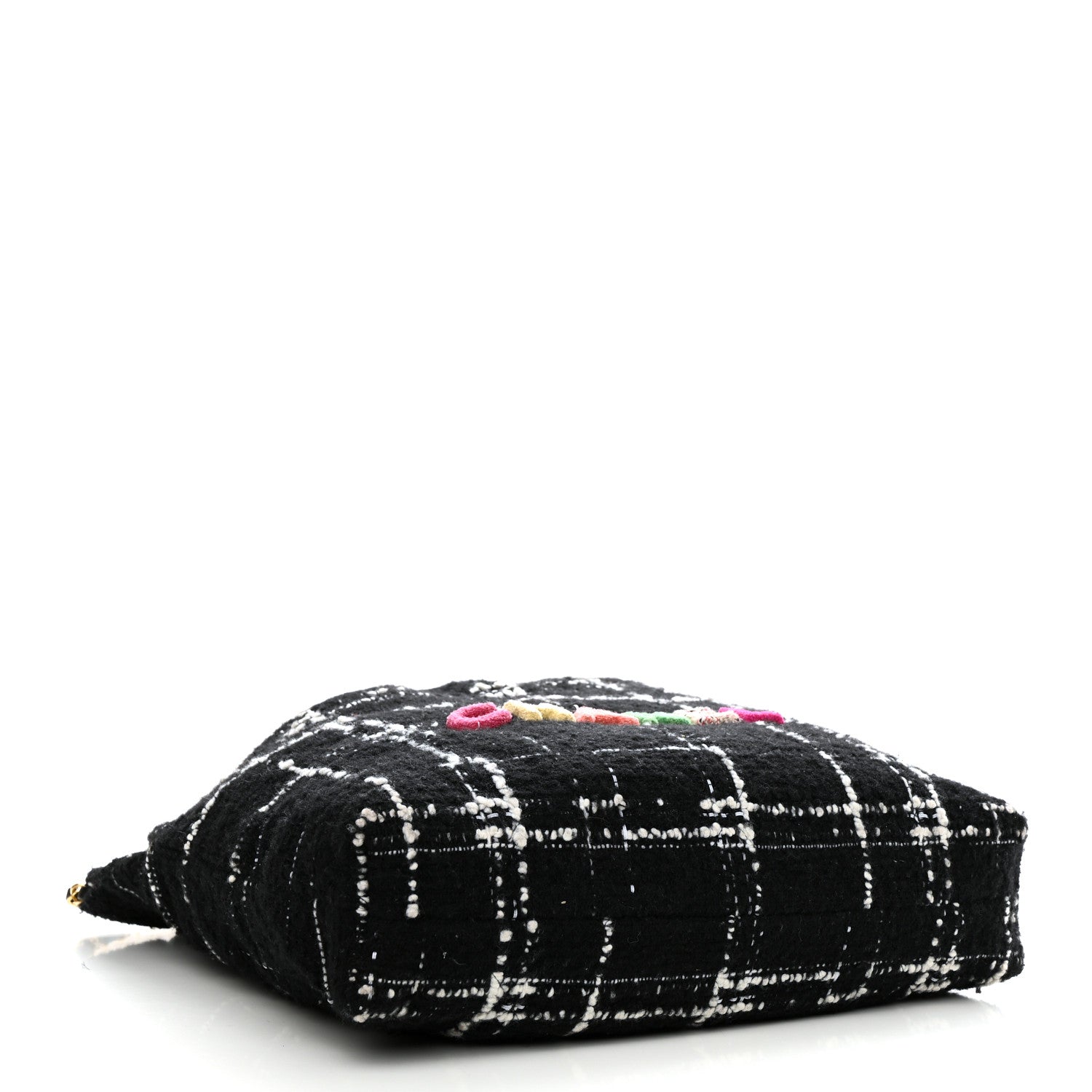 Chanel Wool Tweed Quilted Chanel 22 Black Multicolor 5 of 11