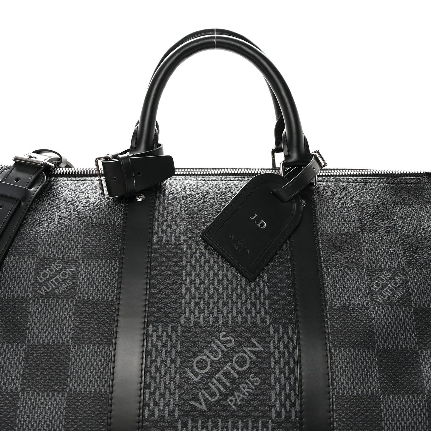 Damier Graphite 3D Keepall Bandouliere 50