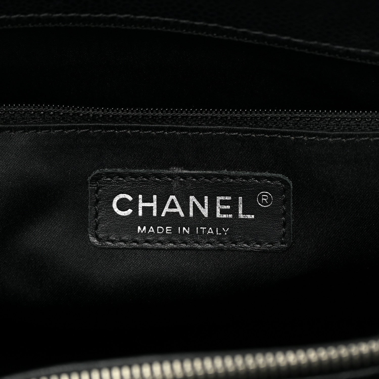 Chanel Caviar Quilted Grand Shopping Tote GST Black 6 of 15