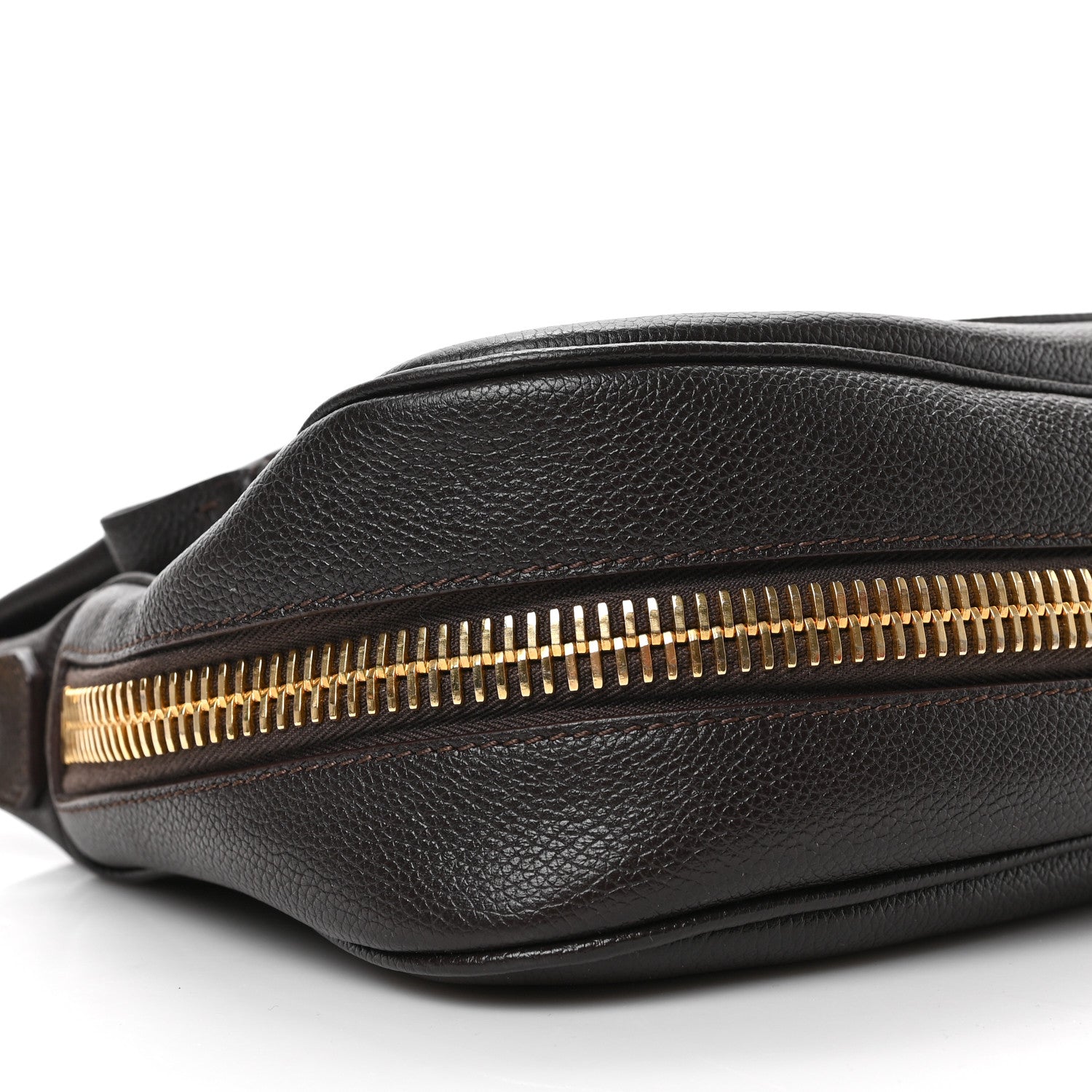 Tom Ford Grained Calfskin Medium Jennifer Crossbody Bag Brown 10 of 13