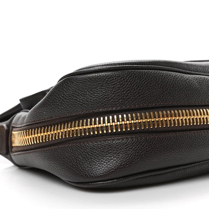Tom Ford Grained Calfskin Medium Jennifer Crossbody Bag Brown 10 of 13