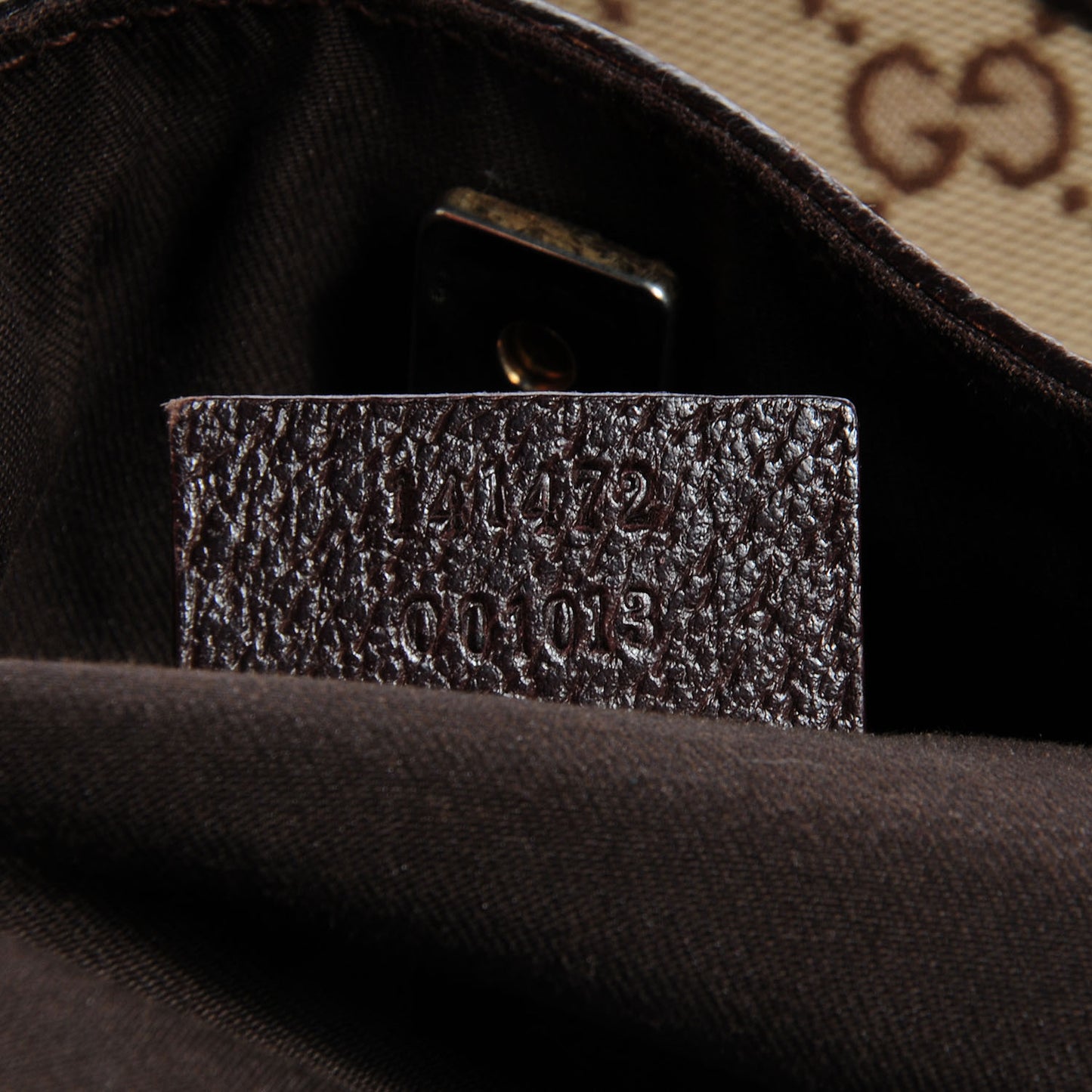 Monogram Large Abbey Tote Brown