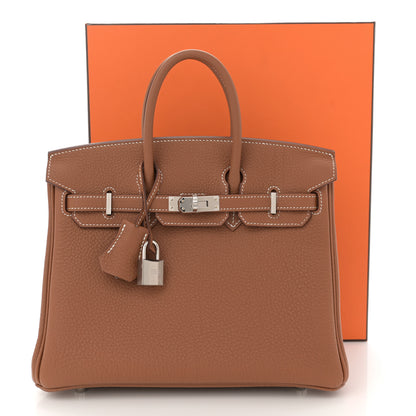 Hermes Togo Birkin 25 Gold 11 of 11