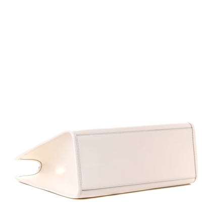 Fendi Vitello King Plexiglass Medium Fendi Sunshine Shopper Tote White Ice 3 of 4