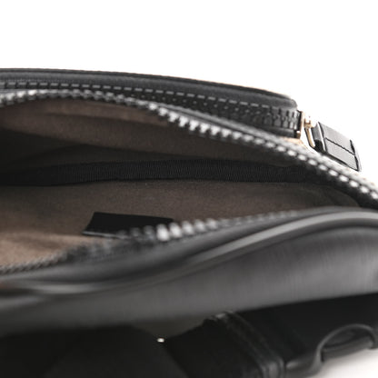 Gucci GG Supreme Monogram Belt Bag Black 5 of 11