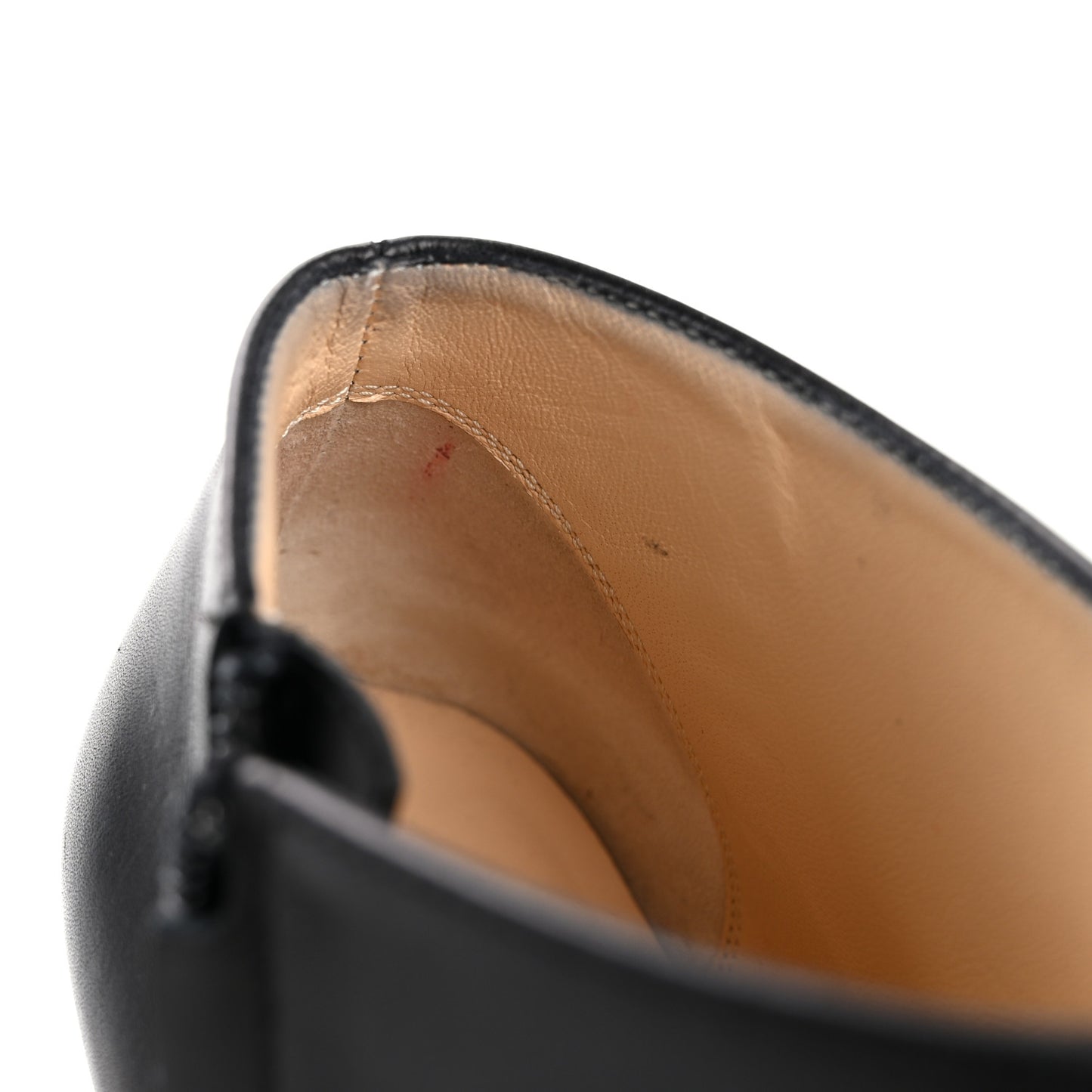Calfskin Belle 100 Ankle Boots 37 Black