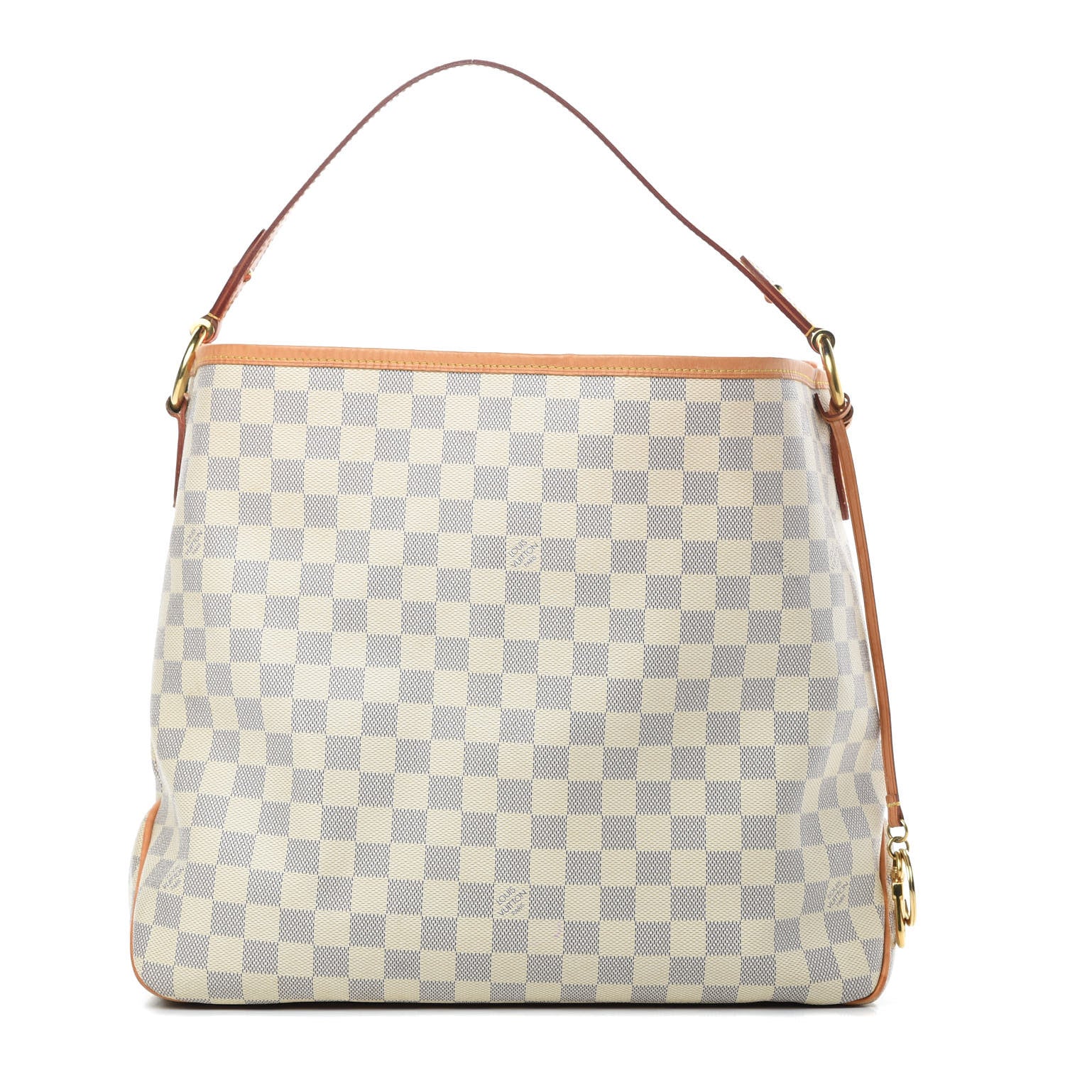 Louis Vuitton Damier Azur Delightful MM Pink 1 of 16